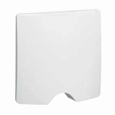 Sortie de c�ble IP44 dooxie livr�e compl�te avec plaque finition blanc (600324)