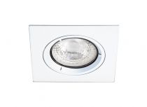 SPEED 50 C 230 - Encastré GU10, carré, fixe, blanc, lampe non incl. (4970)