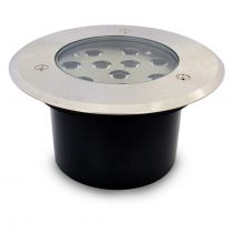 spot led encastrable sol 10 w 230 v 3000k ip67 rondinox 304 (70662)