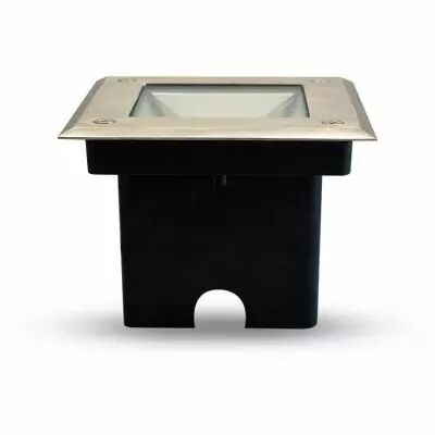 spot led encastrable sol 3 w 230 v 4000 k ip67 carre inox 304 (7060)