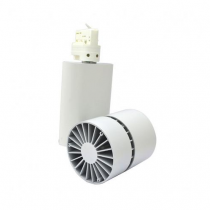 spot led sur rail 40 watt blanc 4000°k ip40 230v (8342)