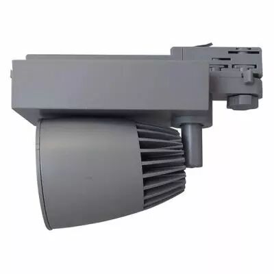 spot led sur rail 40 watt gris 4000k ip40 230v angle 38d (8350)