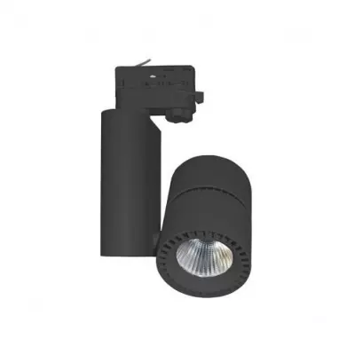 spot led sur rail 40 watt noir 4000�k ip40 230v (8340)