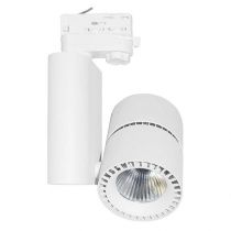 spot led sur rail 40 wattblanc 3000k ip40 230v (8344)