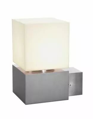 SQUARE, applique ext�rieure, inox, E27, 20W max, IP44, inox 304 (1000336)