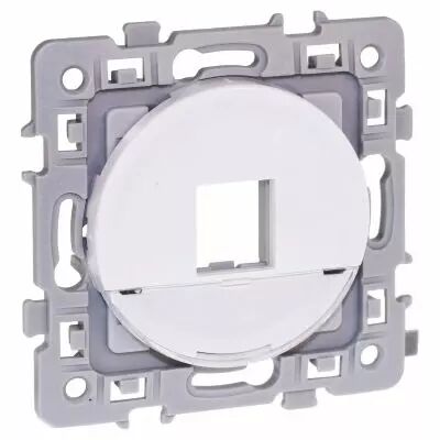 SQUARE plastron RJ45 format KEYSTONE BLC (60278)
