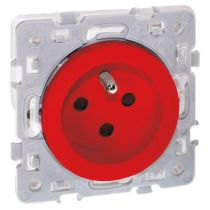 SQUARE RENO PC 2P+T rouge détrompée (60562)