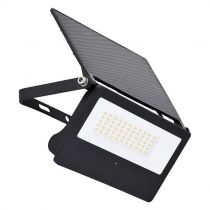 sunny lumos ii projecteur led solaire 12w 3000k + detecteur rf (100678)