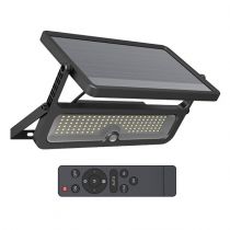 sunny lumos ii projecteur led solaire 8w 3kk + detect ir + telec (100676)