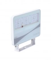 SUNSET - Proj. Ext. IP65 IK08, blanc, angle 25°, LED intég. 50W 3000K 3300lm (50281)