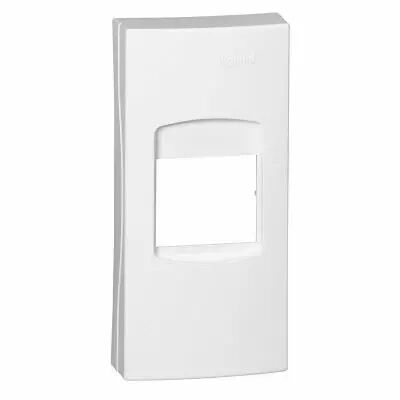 Support 3 modules pour appareil modulaire pour goulotte DLP monobloc avec couvercle 85mm (010935)