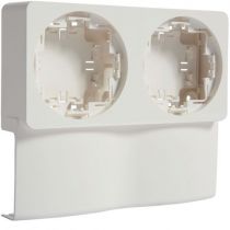 Support appareillage saillie ateha pour ATA20x50 blanc polaire (ATA20592)