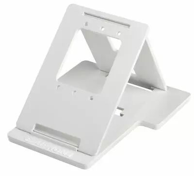 Support bureau blanc pour tout moniteur mains libres �cran 3,5 ou 7\'\' (MCWSB)
