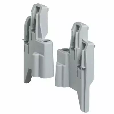 Support de fixation pour borniers - vide - 50 trous - 385 mm (001973)
