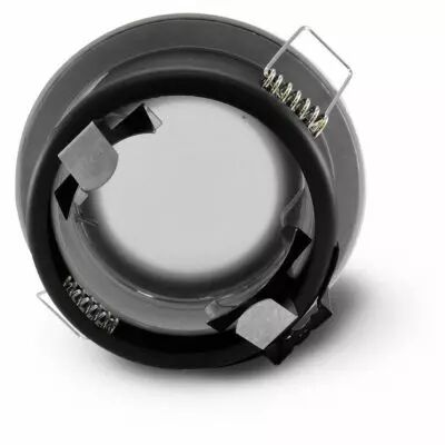 support de spot bbc rond blanc etanche bbc ip 65 82mm (7721)