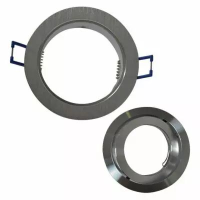 support de spot vision-el rond aluminium 92 mm (7712)