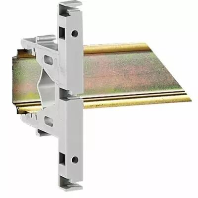 Support isolant - pour �crans prot�ge-bornes - enclipsage sur rail sym�trique (001690)
