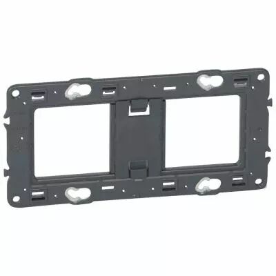 Support pour fixation � vis Batibox - montage horiz/vert -pour 2 postes -4/5 mod