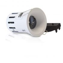 support spot bbc diam 85mm blc fixe ajouré ip65 basse luminance (77182)