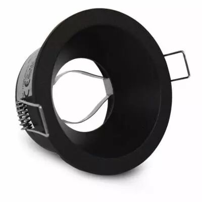 support spot bbc diam 85mm noir fixe basse luminance (77240)