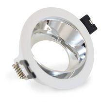 &support spot diam 80mm argent rotatif orient basse luminance (7728)