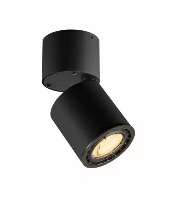 SUPROS 78, plafonnier int�rieur, noir, LED, 12W, 3000K, variable Triac (116330)