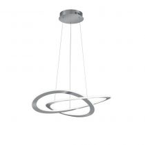 Suspension OAKLAND Nickel incl.1x52W LED/5650Lm/3000K (321710107)
