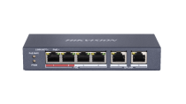 Switch 4 ports PoE - 2 ports RJ45 (DS-3E0106P-E/M)