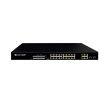 Switch de réseau, 16 ports PoE + 4 uplink + 2 lecteurs (IPSWP22N01A)