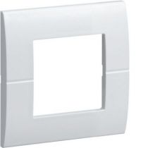 Systo plaque 2 modules Blanc (WS401)