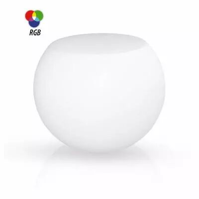 table basse lumineuse rgb + telecommande 58*50 (6002)