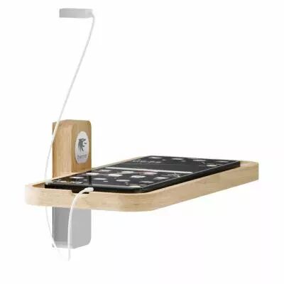 Tablette multifonction en ch�ne clair aimant�e (427257)