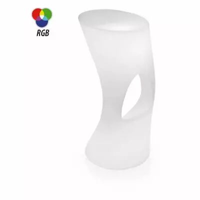 tabouret bar lumineux rgb + telecommande 37*37*82 (6005)