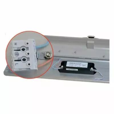 tage etanche led int 1570 x 140mm 80w 3000k ip65 (x 4) (75820)
