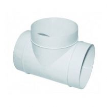 Té circulaire horizontal 90° pour conduit rond PVC rigide - ø 100mm (460034)