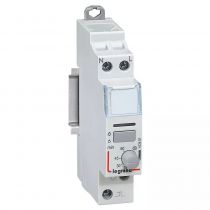 télérupteur silencieux temporisé à vis 230v~- 1p - 250v~~ - 16a - 1f -1 module (412401)