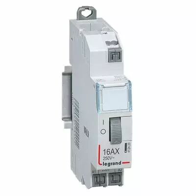 T�l�rupteur standard � bornes auto 230 V~- 1P - 250 V~ - 16 A - 1F - 1 mod (412420)