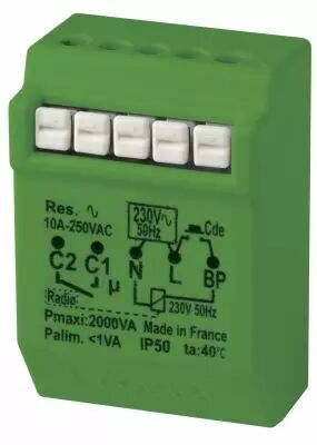 T�l�rupteur Temporis� 10A RADIO 2000W Power ( MTR2000ERP)