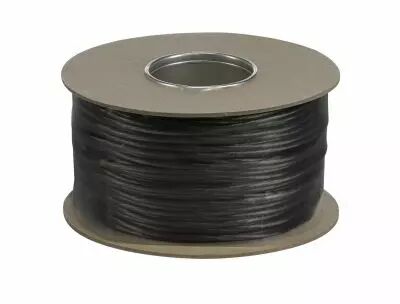 TENSEO, c�ble tendu T.B.T, int�rieur, 6mm�, 100m, noir (139060)