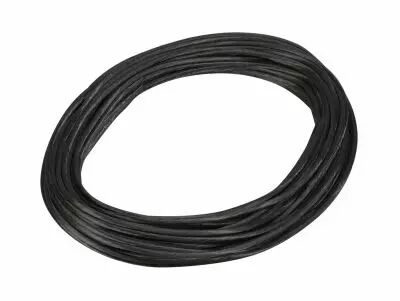 TENSEO, c�ble tendu T.B.T, int�rieur, 6mm�, 20m, noir (139050)