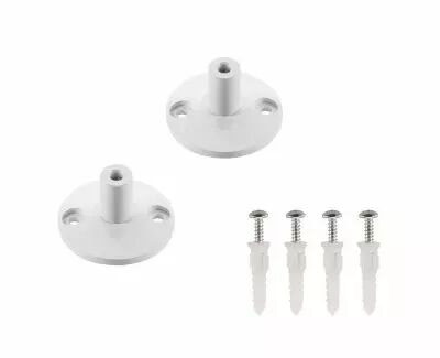 TENSEO, support mural 3 cm, int�rieur, pour c�ble tendu T.B.T, blanc, 2 pi�ces (186301)
