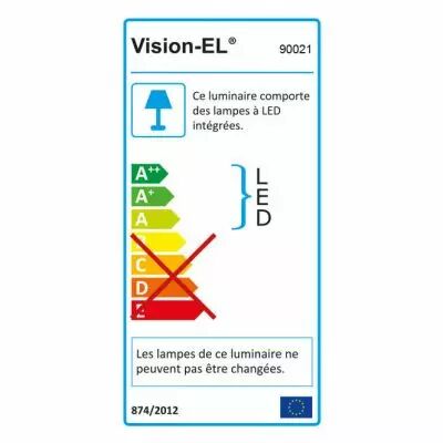 tete de lampadaires routier marron 100 watt ip 67 c (90021)