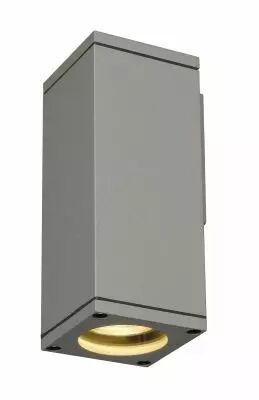 THEO, applique ext�rieure, gris argent, GU10/QPAR51, 35W max, IP44 (229524)