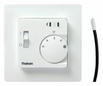 THERMOSTAT AMBIANCE ELECTRONIQUE POUR CHAUFFAGE SOL 4-5 FILS 1C 16A (7510131)