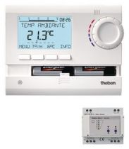 THERMOSTAT AMBIANCE PROG 24H 7J RADIO 2 ZONES (8339502)