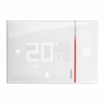Thermostat connecté Smarther with Netatmo pour montage encastré 2 modules - blanc (049038)