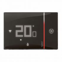 Thermostat connecté Smarther with Netatmo pour montage encastré 2 modules - noir (049039)