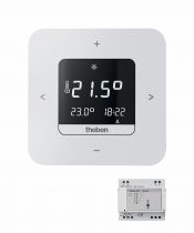Thermostat d\'ambiance bluetooth radio. alimentation 230V. Contact 16 A. (8139201)