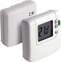 Thermostat dambiance digital sans fil à communication RF 868 MHz avec touche ECO (DT92E1000)