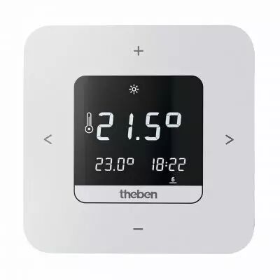 Thermostat d\'ambiance num�rique bluetooth. alimentation � piles. Contact 10 A (8119200)